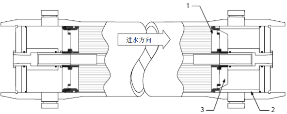 陶氏膜iLEC™端面自锁连接技术和传统压力容器端板适配器 陶氏膜iLEC™端面自锁连接技术和传统压力容器端板适配器
